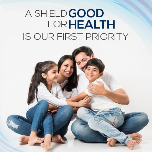 a shield good for health is our first priority